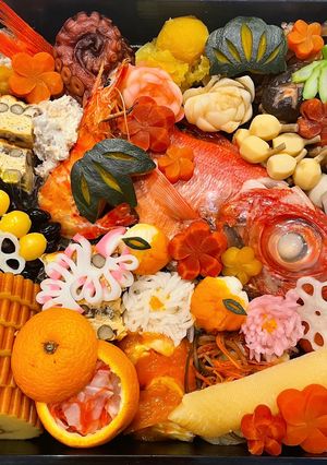 おせちに❁﻿むかごの石垣卵-レシピのメイン写真