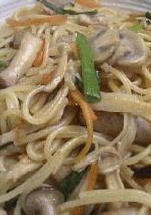 牡蠣醤油味のきのこパスタ-レシピのメイン写真