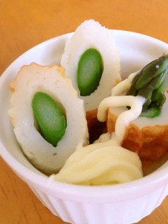 アスパラinちくわ-レシピのメイン写真