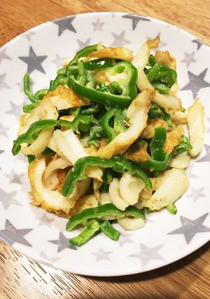 ちくわのピリ辛炒め♪醤油マヨ風味☆-レシピのメイン写真