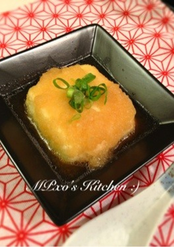 おばあちゃんの揚げ出し豆腐-レシピのメイン写真
