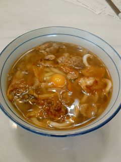 超簡単!豚キムチトッピングうどん♪-レシピのメイン写真