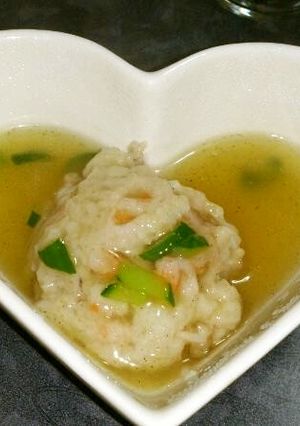 もちもち♪えび蓮根まんじゅう（料亭の味）-レシピのメイン写真