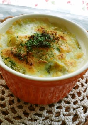 ♦とろける豆乳かぼちゃグラタン-レシピのメイン写真