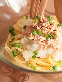 超楽々。ツナおろしパスタ-レシピのメイン写真