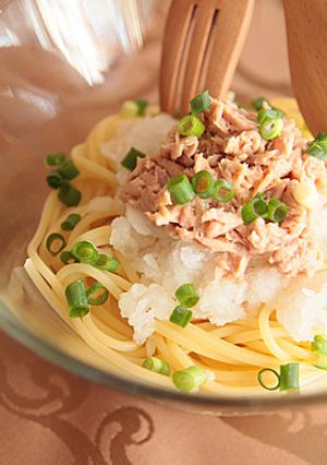 超楽々。ツナおろしパスタ-レシピのメイン写真