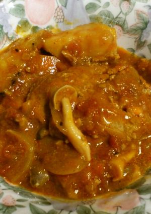 ハンバーグのトマト煮-レシピのメイン写真