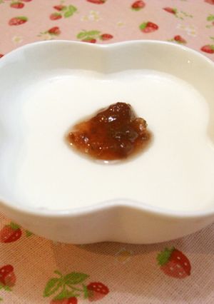 ジューサーひとつで!とろぷる杏仁豆腐-レシピのメイン写真