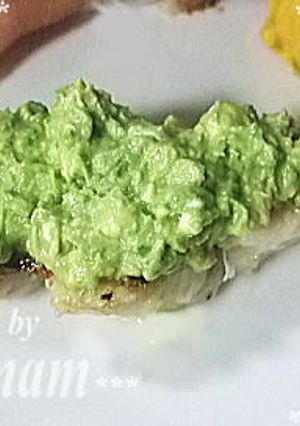 まだらのソテーdeアボガドソースのせ-レシピのメイン写真