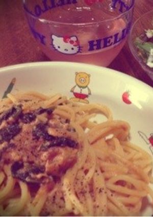 ほうれん草とツナのトマトクリームパスタ-レシピのメイン写真