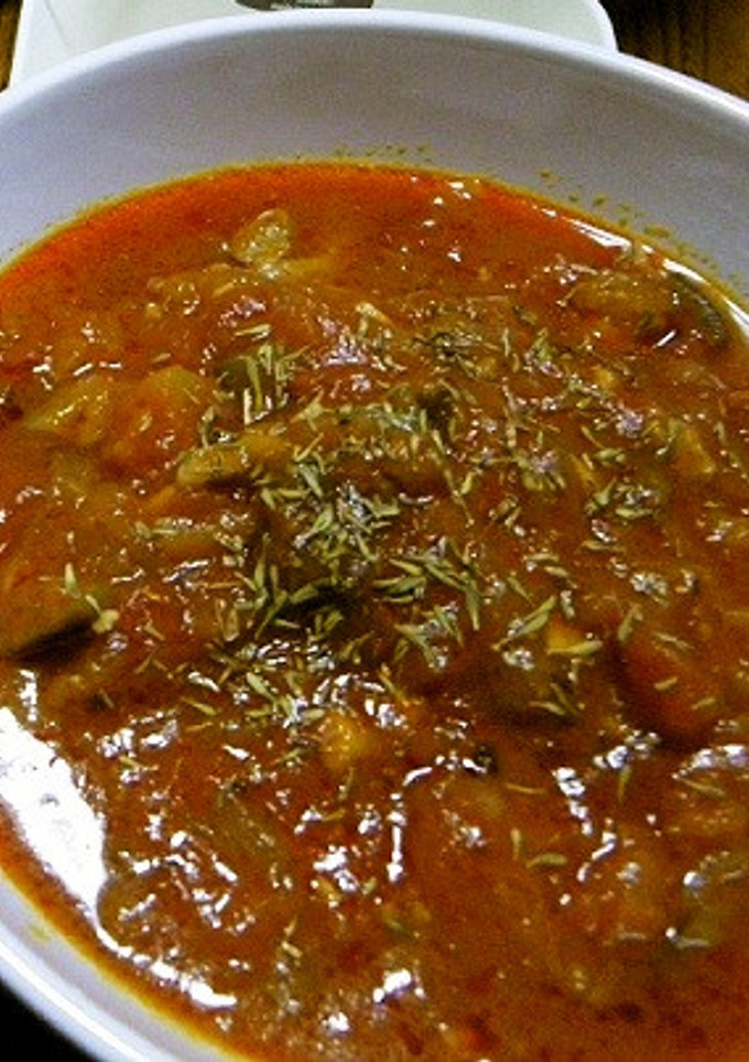 簡単！鶏とナスのトマト煮-レシピのメイン写真