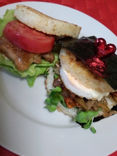 今日はライスバーガーな気分♪-レシピのメイン写真
