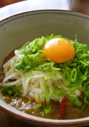 酸っぱ辛い!梅カレーうどん-レシピのメイン写真