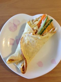 ホットケーキミックスで野菜クレープ☆-レシピのメイン写真
