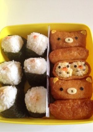 運動会お弁当リラックマいなり2012-レシピのメイン写真