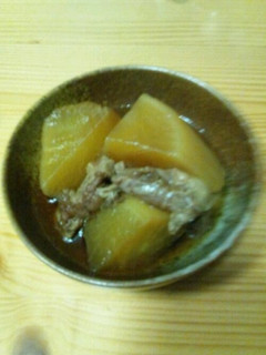基本の煮物『大根と牛筋』-レシピのメイン写真