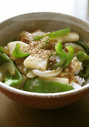残り野菜の麻婆丼-レシピのメイン写真