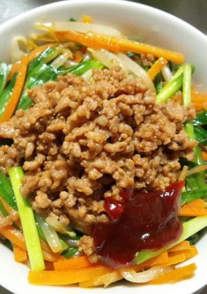 簡単♪おいしい♪ビビンバ丼-レシピのメイン写真