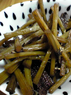 山ぶき煮-レシピのメイン写真