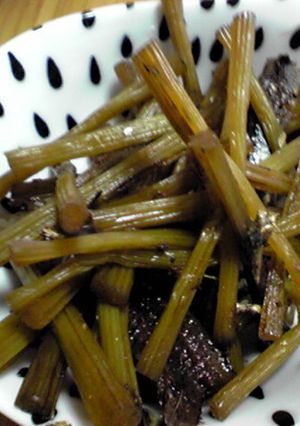 山ぶき煮-レシピのメイン写真