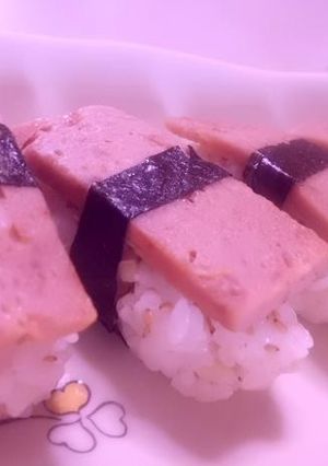 大人のスパム握り♪-レシピのメイン写真