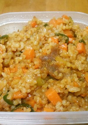 簡単♪韓国風焼肉ライス♪-レシピのメイン写真