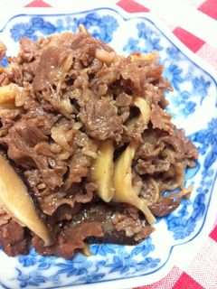 牛肉としいたけの甘辛煮♪-レシピのメイン写真