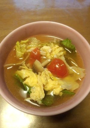 中華ドレッシングでサンラータン風♪-レシピのメイン写真