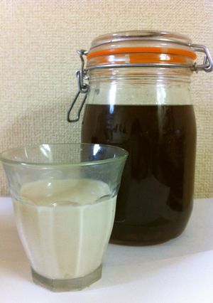 粉コーヒーde手作りカルーア！-レシピのメイン写真
