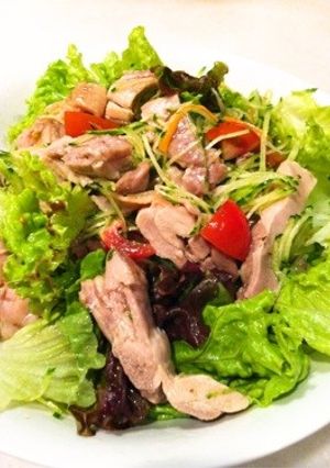 グリルチキンのサラダ-レシピのメイン写真