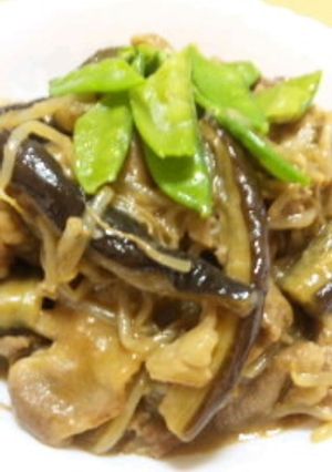 さっぱり♪豚肉とナスの味噌ポン酢炒め-レシピのメイン写真