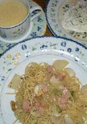 蕪のパスタ No.1-レシピのメイン写真