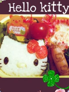 簡単キャラ弁☆キティちゃん-レシピのメイン写真