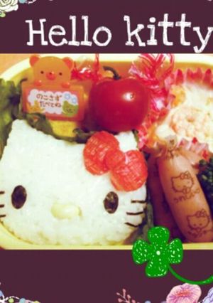 簡単キャラ弁☆キティちゃん-レシピのメイン写真