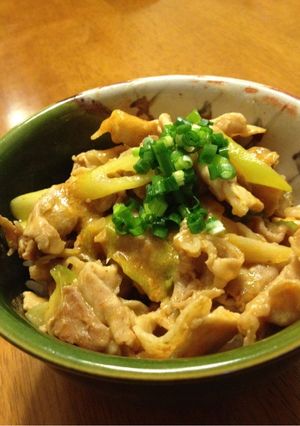 こってりうまうま～☆スタミナ味噌豚丼-レシピのメイン写真