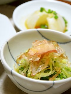 水菜と梅干のシャキシャキ和え-レシピのメイン写真
