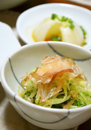 水菜と梅干のシャキシャキ和え-レシピのメイン写真
