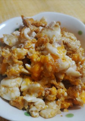 卵のウスターソース炒め※簡単朝ご飯お弁当-レシピのメイン写真