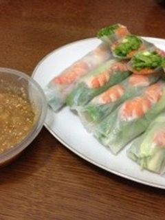 生春巻き♪-甘酸っぱいタレが苦手な方に--レシピのメイン写真