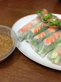 生春巻き♪-甘酸っぱいタレが苦手な方に--レシピのメイン写真