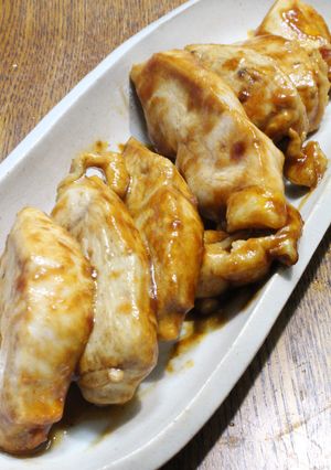 簡単ウスターケチャップ味鶏むね肉のソテー-レシピのメイン写真