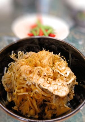 サッと煮え☆豚肉としらたきとエノキの煮物-レシピのメイン写真