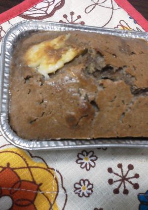 チョコたっぷりのチョコバナナケーキ-レシピのメイン写真