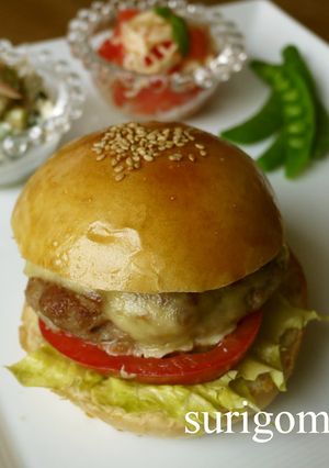 とろ～りチーズが美味しい☆ハンバーガー-レシピのメイン写真