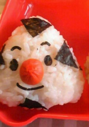 キャラ弁*簡単♪おむすびまんおにぎり-レシピのメイン写真