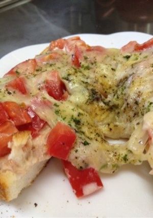 朝食フレッシュトマトのツナマヨトースト☆-レシピのメイン写真