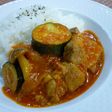 塩麹豚のトマト煮