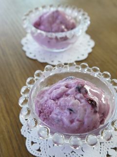簡単☆ブルーベリーヨーグルトアイス-レシピのメイン写真