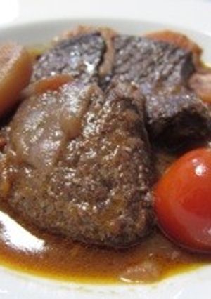 牛肉の赤ワイン煮-レシピのメイン写真