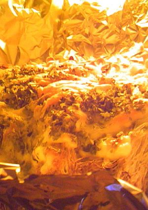 えのきだけのチーズ青海苔マヨネーズ焼き-レシピのメイン写真